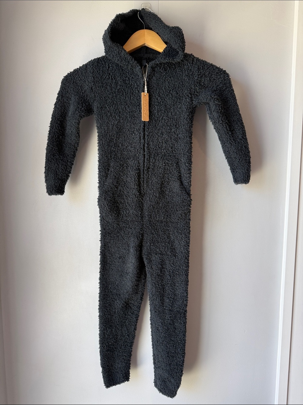 NWT Skims Cozy Fleece Onesie Hoodie 3T